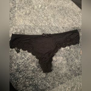 Sexy VS thong with small bow detail on back